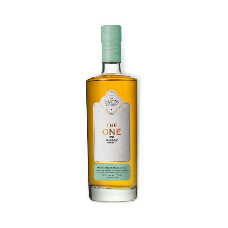 The Lakes The One Manzanilla Cask Finish Fine Blended Whisky 700ml (ABV 46.6%)