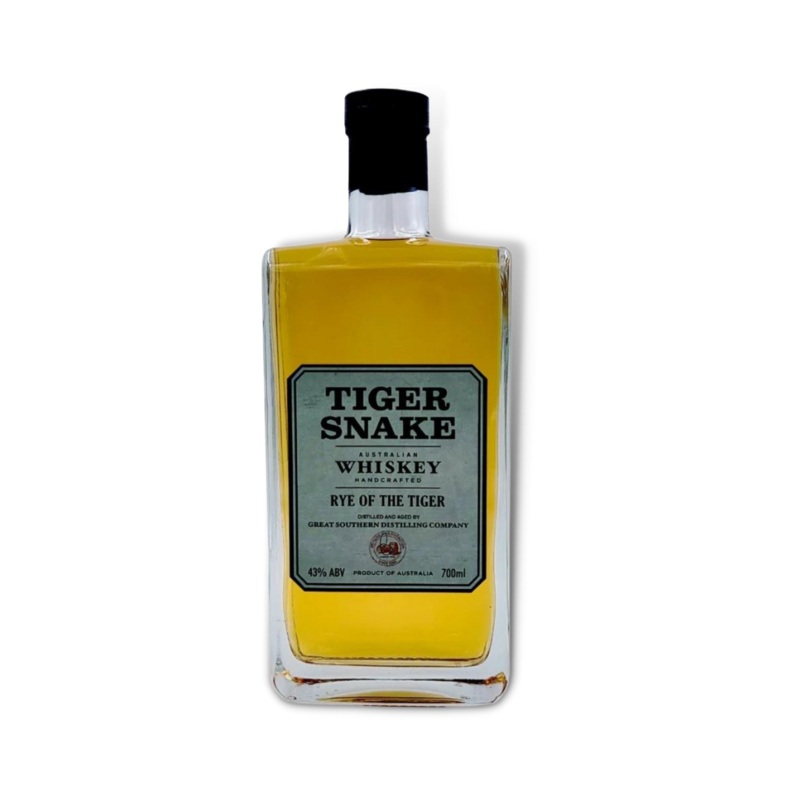 Tiger Snake Rye of The Tiger Australian Whiskey 700ml (ABV 43%)