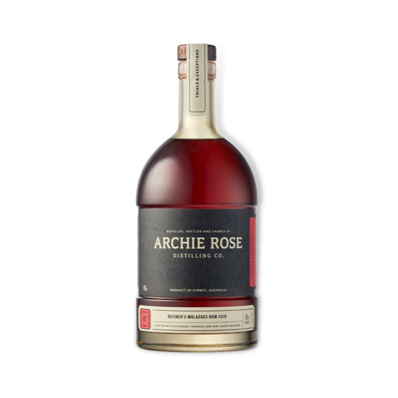 Archie Rose Refiner's Molasses Rum 2019 700ml (ABV 52%)