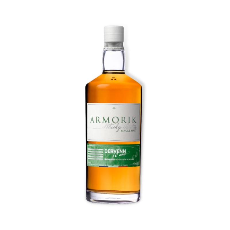 Armorik Dervenn 10YO French Single Malt Whisky 700ml (ABV 46%)