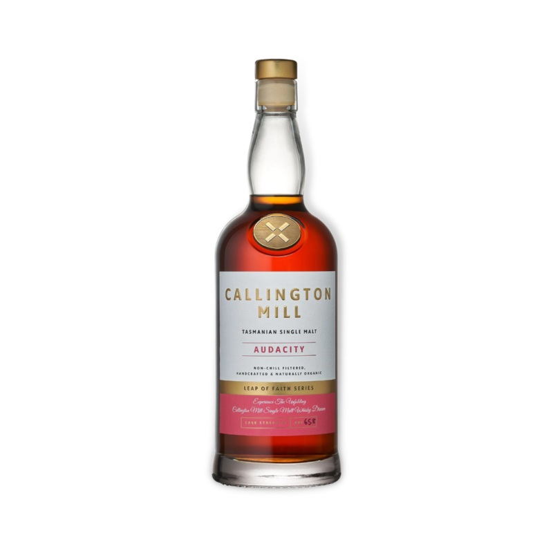 Callington Mill Audacity Tasmanian Single Malt Whisky 700ml (ABV 65%)