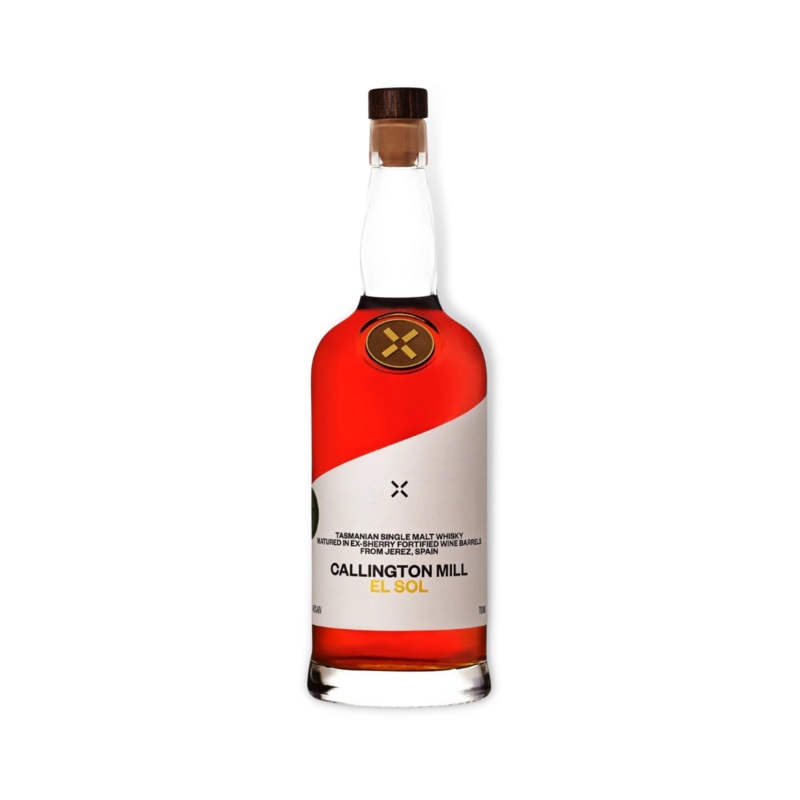 Callington Mill El Sol Tasmanian Single Malt Whisky 700ml (ABV 46%)