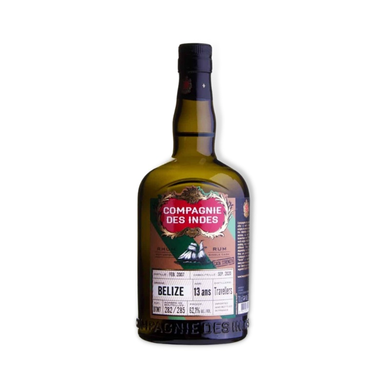 Compagnie des Indes Belize 13 Year Old Rum 700ml (ABV 62.1%)