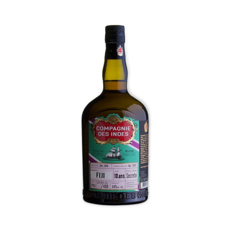 Compagnie des Indes Fiji 10 Year Old Rum 700ml (ABV 44%)