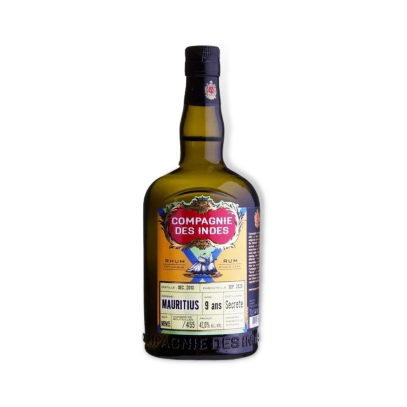 Compagnie des Indes Mauritius 9 Year Old Rum 700ml (ABV 42%)