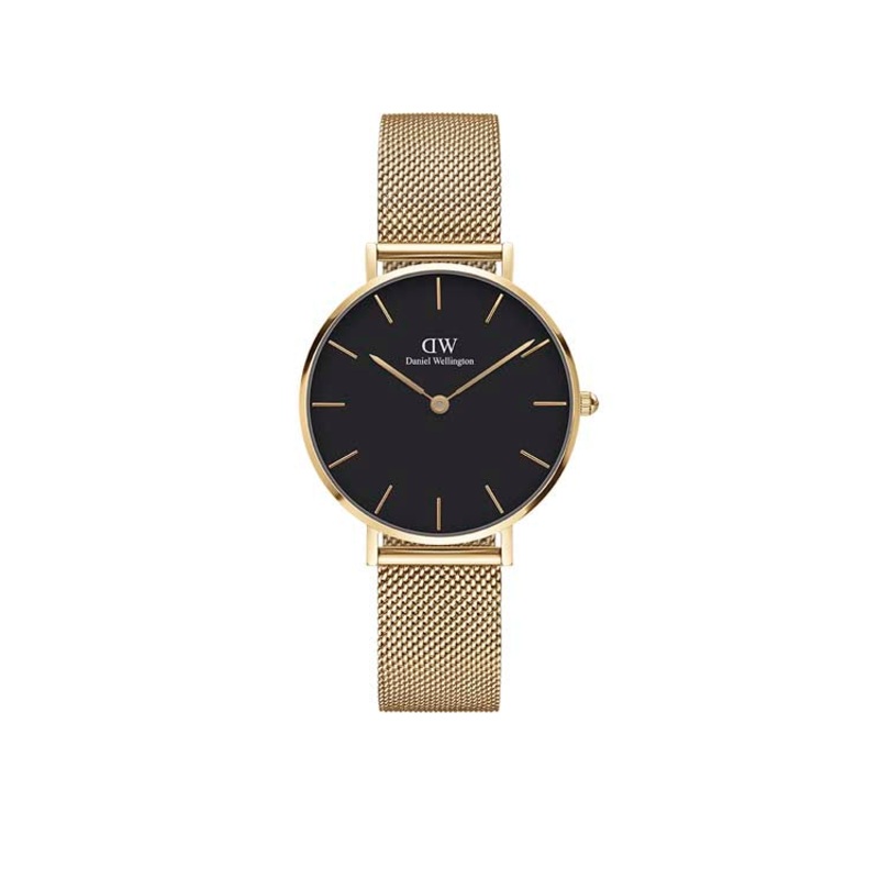 Daniel Wellington Petite 32 Evergold Gold Black Watch