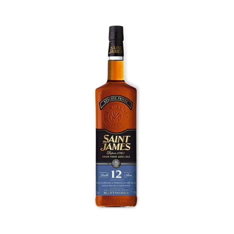 Saint James 12 Year Old Rum 700ml (ABV 43%)