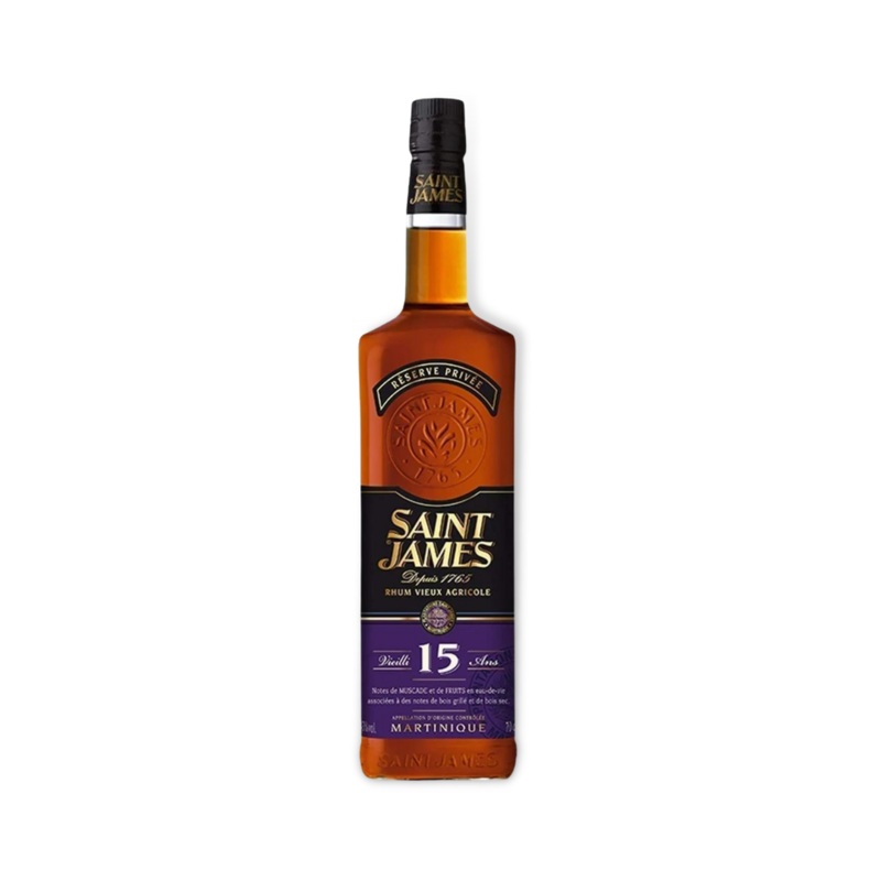 Saint James 15 Year Old Rum 700ml (ABV 43%)