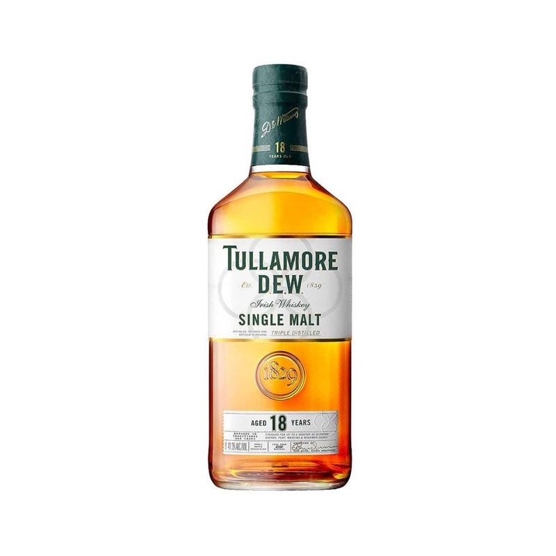 Tullamore D.E.W 18YO Single Malt Irish Whiskey 700ml (ABV 41%)