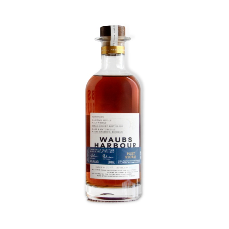 Waubs Harbour Port Storm Single Malt Whisky 500ml (ABV 48%)