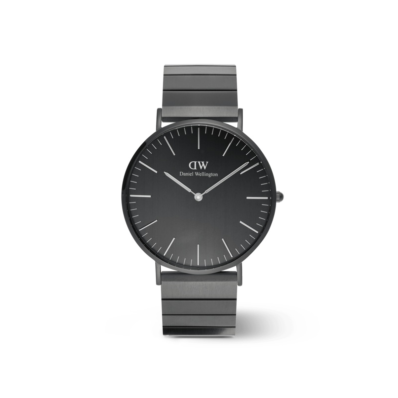 Daniel Wellington Classic Piano Link Onyx Unitone Watch