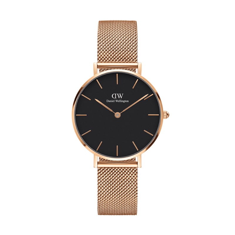 Daniel Wellington Petite 32mm Melrose RG Black Watch DW00100161