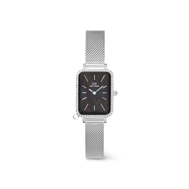Daniel Wellington Quadro Crystal Zodiac Sterling Watch