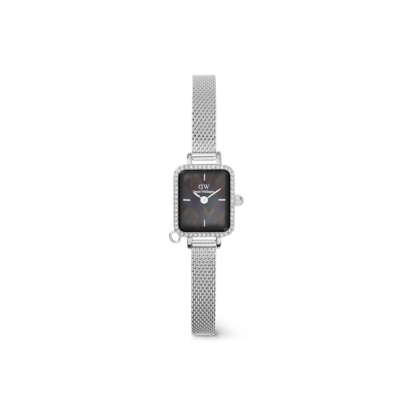 Daniel Wellington Quadro Mini Crystal Zodiac Sterling Watch