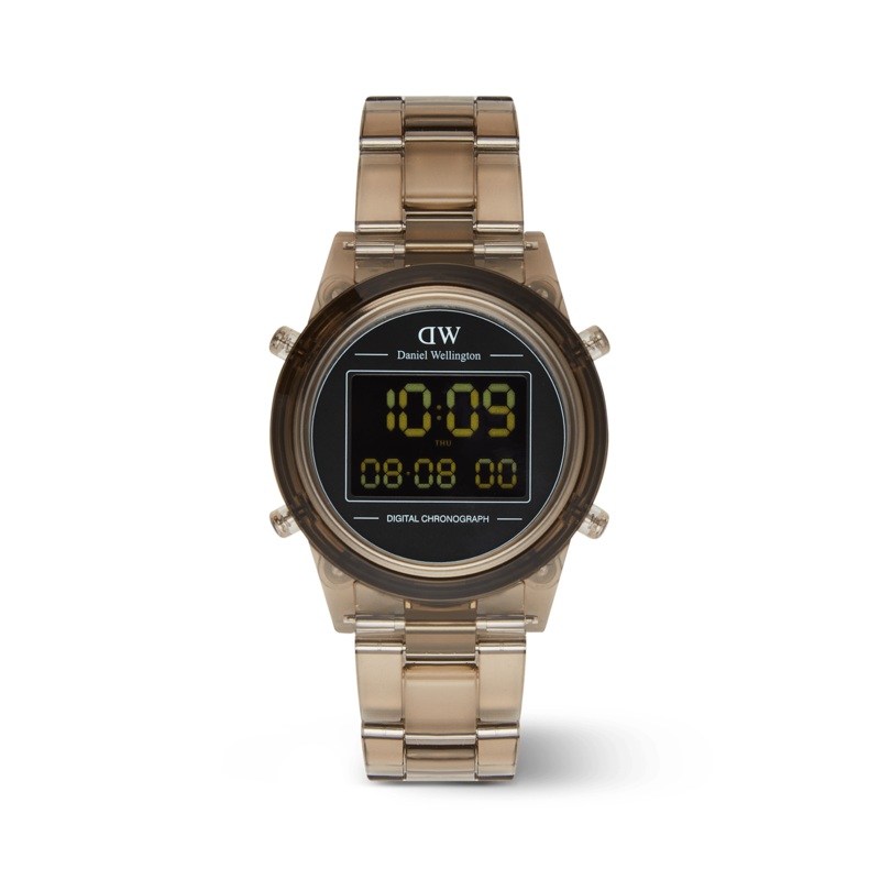 Daniel Wellington Retro Digital Dark Brown Watch
