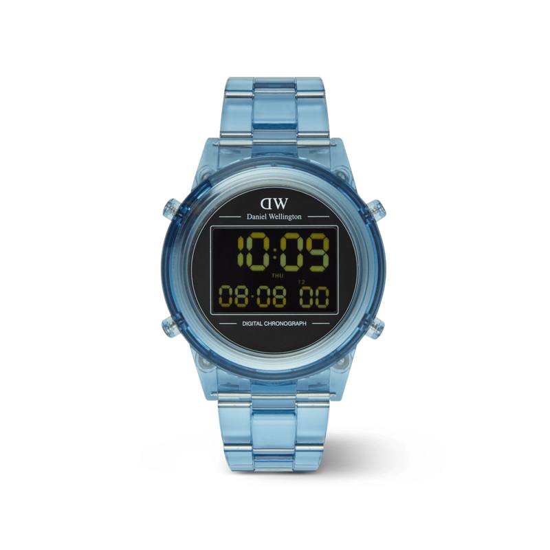 Daniel Wellington Retro Digital Light Blue Watch
