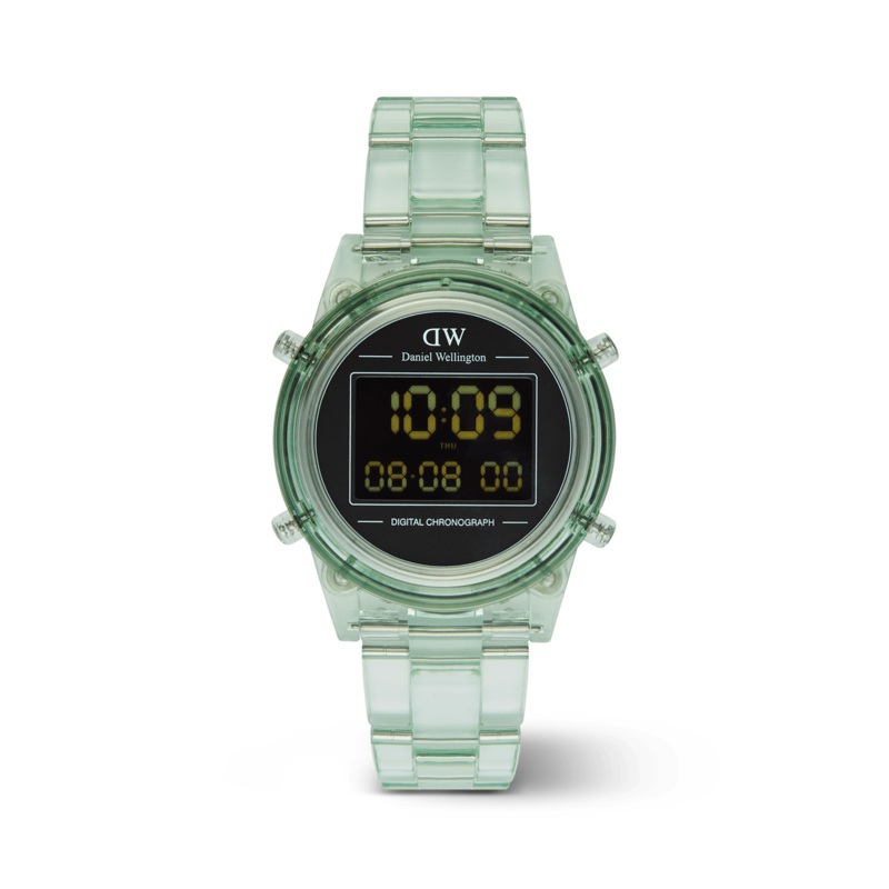 Daniel Wellington Retro Digital Light Green Watch