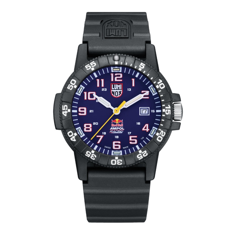 Luminox Red Bull Blue Dial Black Rubber Strap Watch XS.0321.ARB