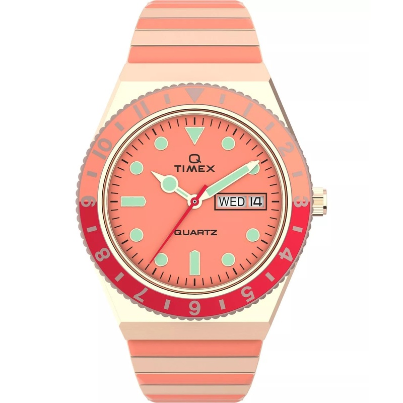 Timex Q Malibu 36mm Stainless Steel Women's Watch TW2V38600