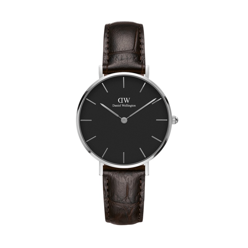 Daniel Wellington Petite 28mm York Black Dial Watch DW00100238