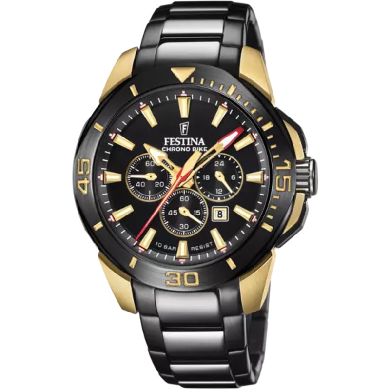 Festina Special Edition Black Dial Black Stainless Steel Strap 316L Men's Watch F20644/1
