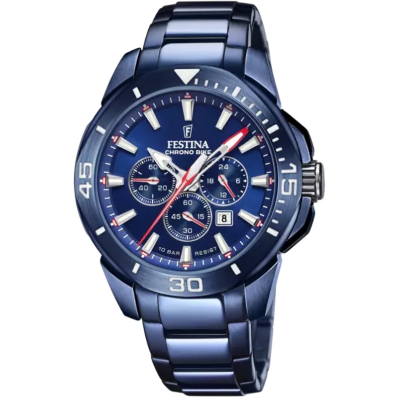 Festina Special Edition Blue Dial Blue Stainless Steel Strap 316L Men's Watch F20643/1