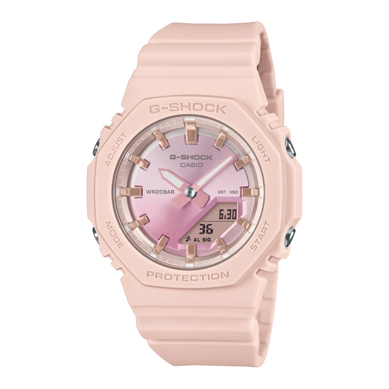 G-Shock Analog Digital Pink Resin Band Watch GMAP2100SG-4A