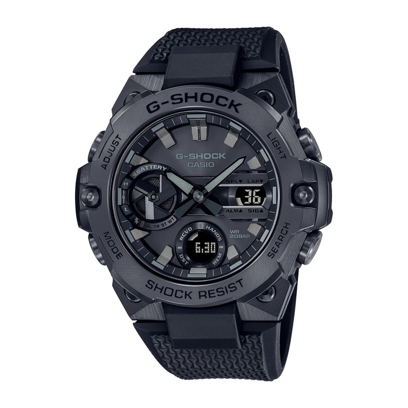 G-Shock Black Resin Band Watch GSTB400BB-1A
