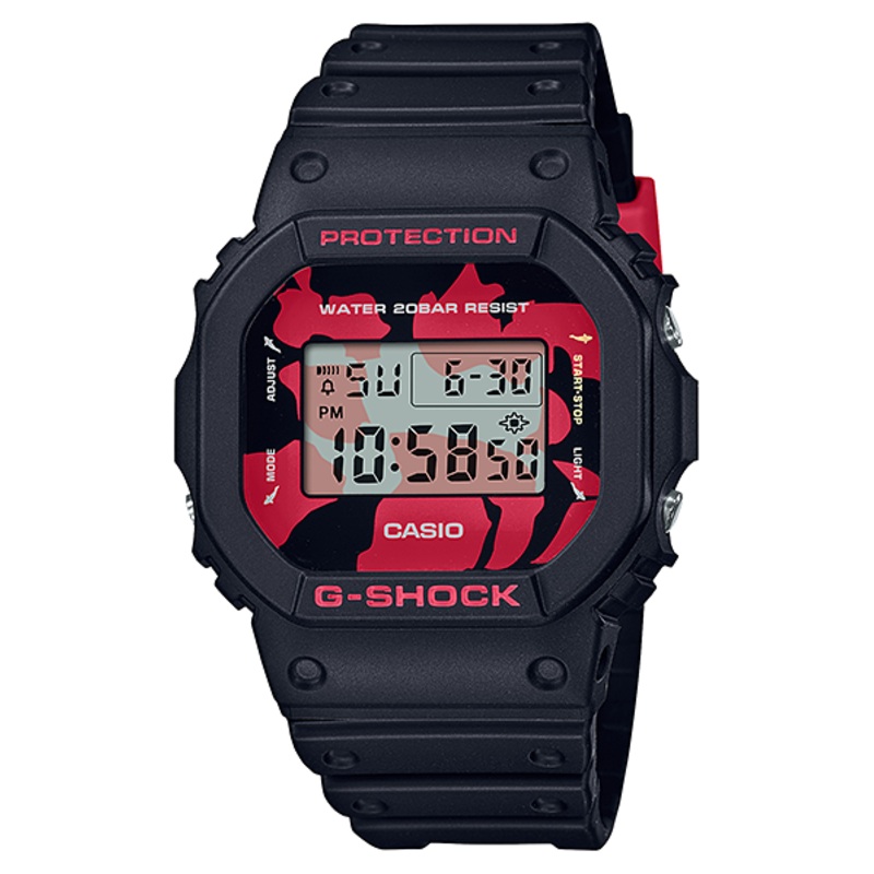 G-Shock Nishikigoi  Showa Sanshoku koi Watch DW5600JK-1D