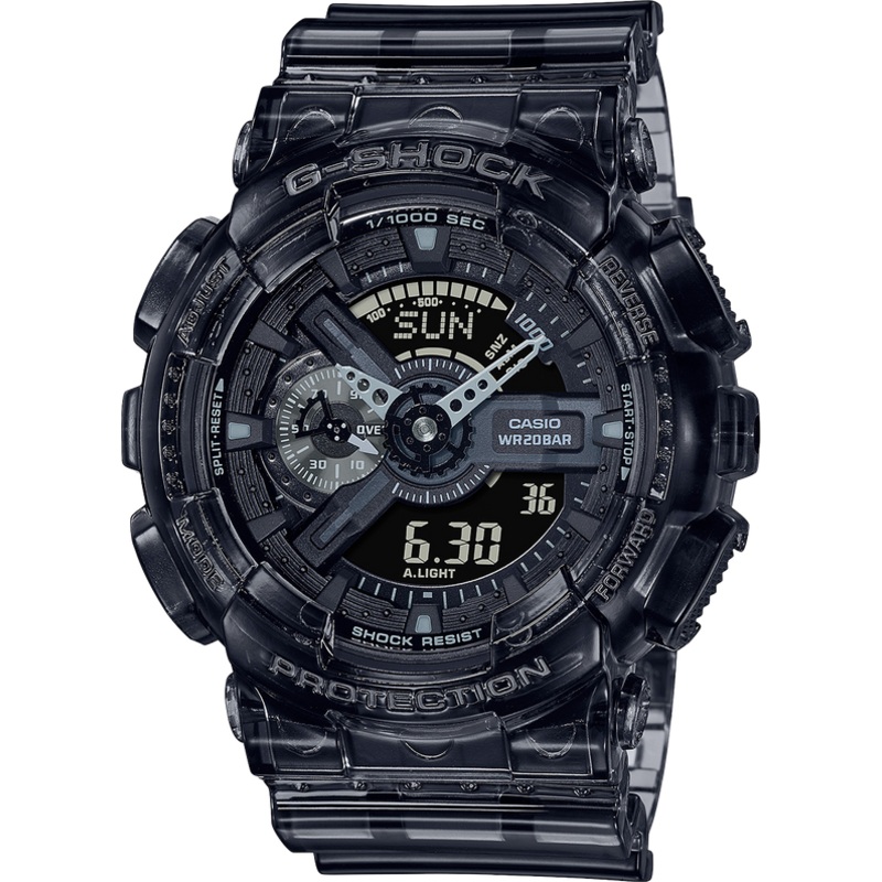 G-Shock Transparent Pack Black Digital  Mens Watch GA110SKE-8A