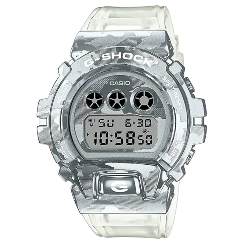 G-Shock Transparent Resin Band Watch GM6900SCM-1D