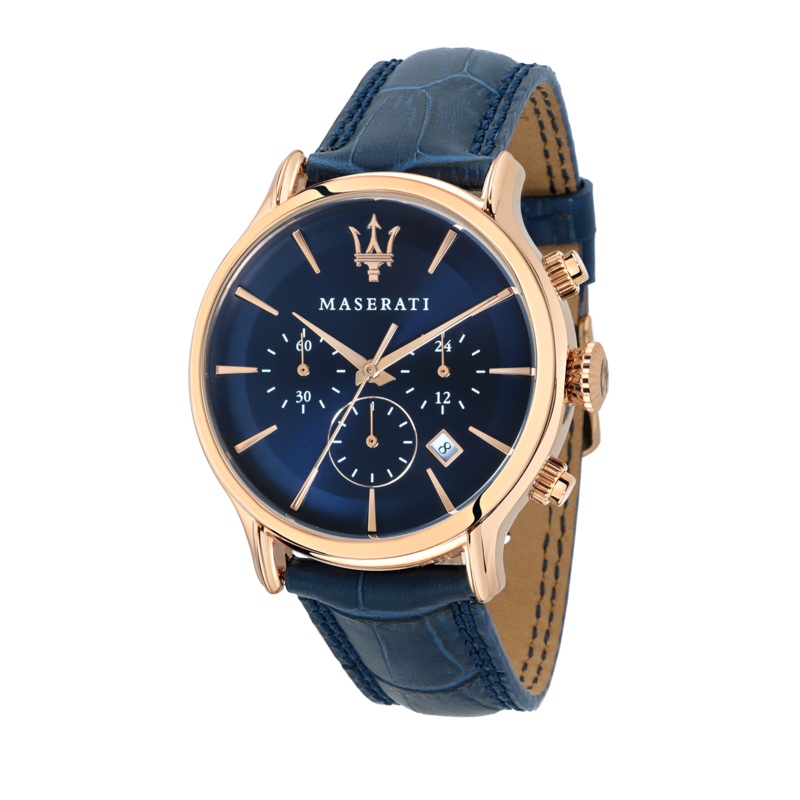 EPOCA 42mm Deep Blue Watch