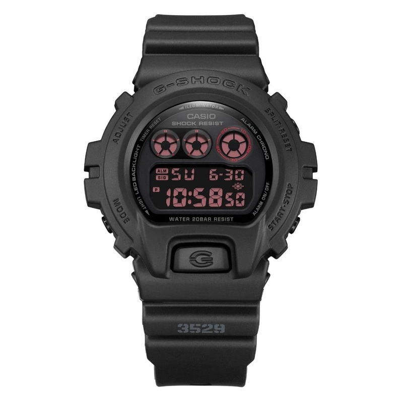 G-Shock Digital Black Resin Band Watch DW6900UMS-1D