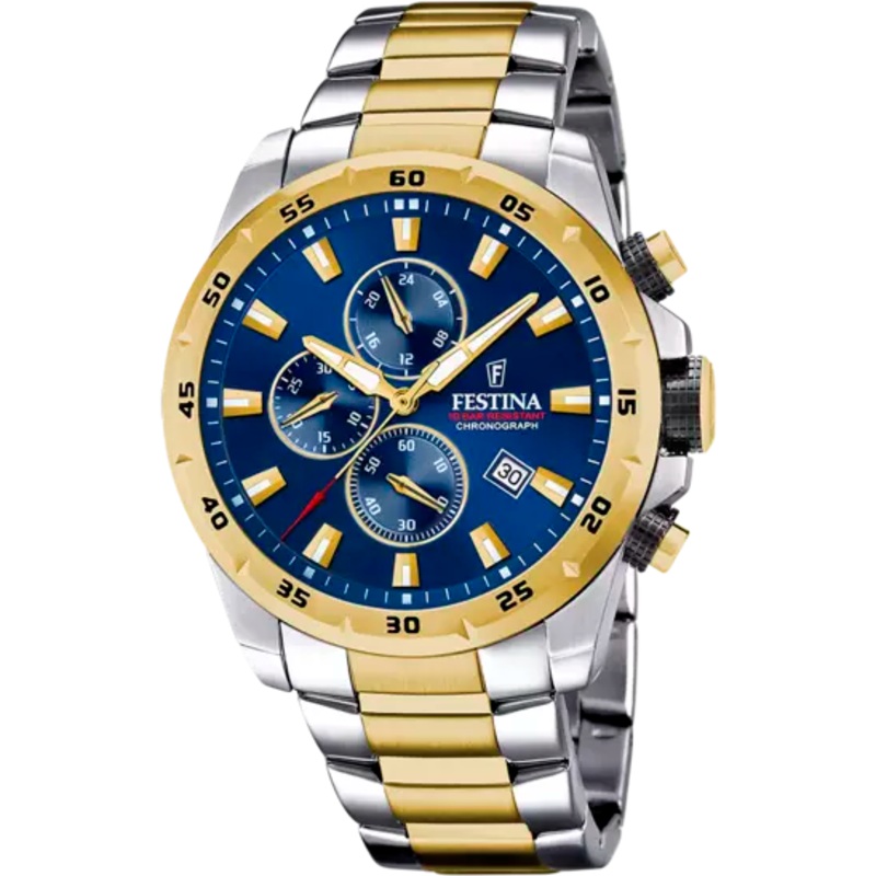 Reloj Festina Blue Dial Stainless Steel Men's Watch F20562/2