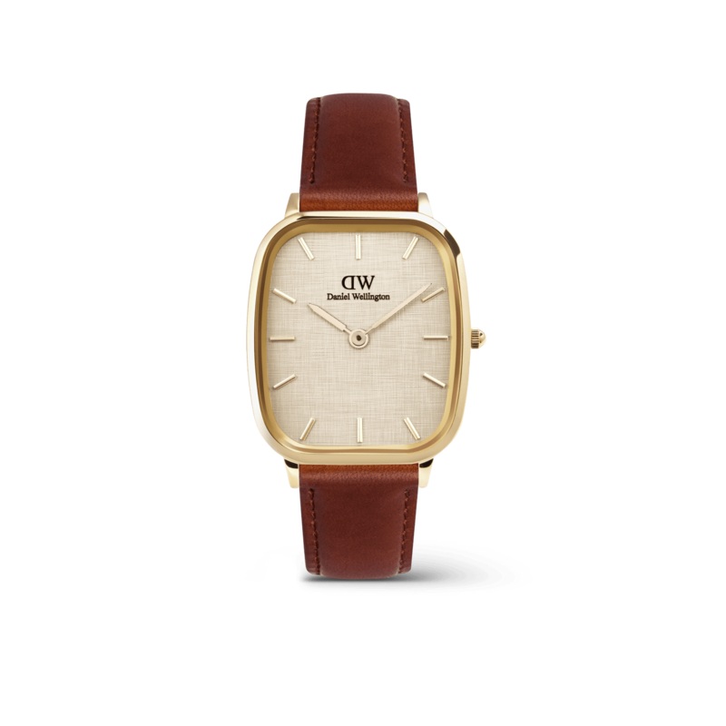 Daniel Wellington Marlon St Mawes Linen Gold Watch DW00100839
