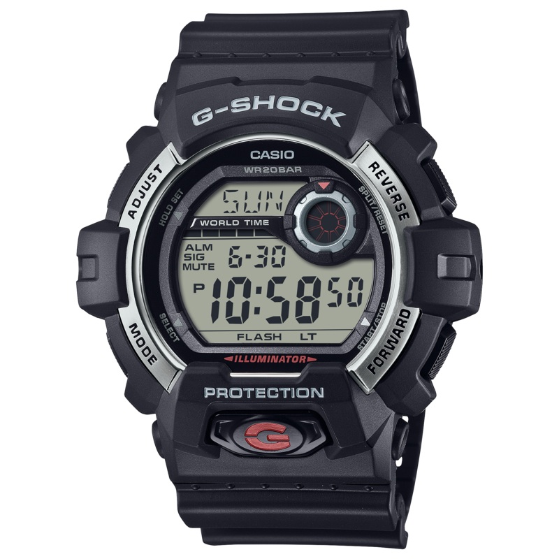 G-Shock Digital 8900 Series Black Resin Band Watch G8900S-1D