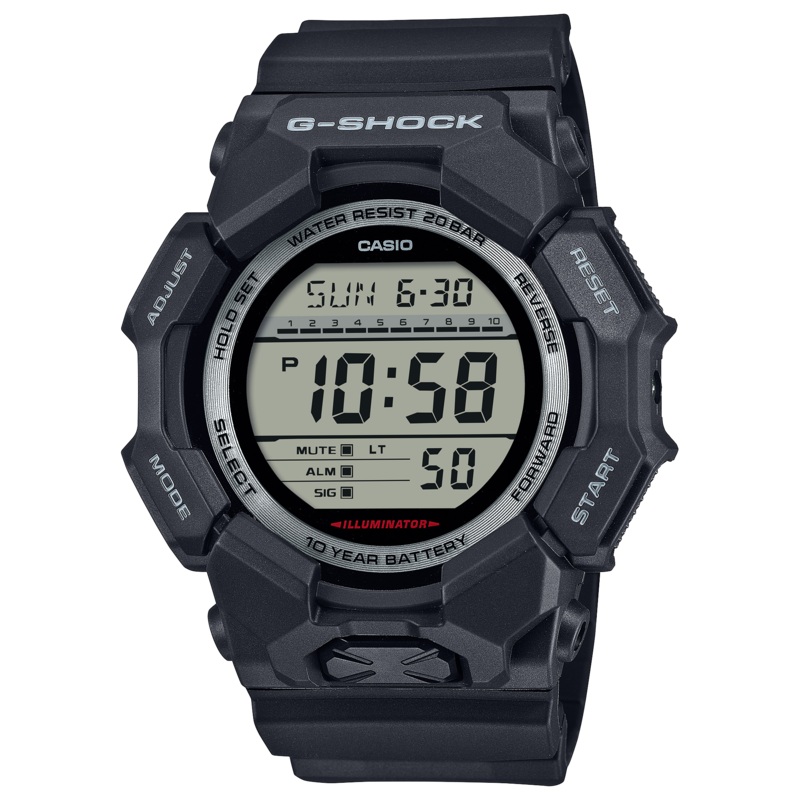 G-Shock Digital Black Resin Band Watch GD010-1D