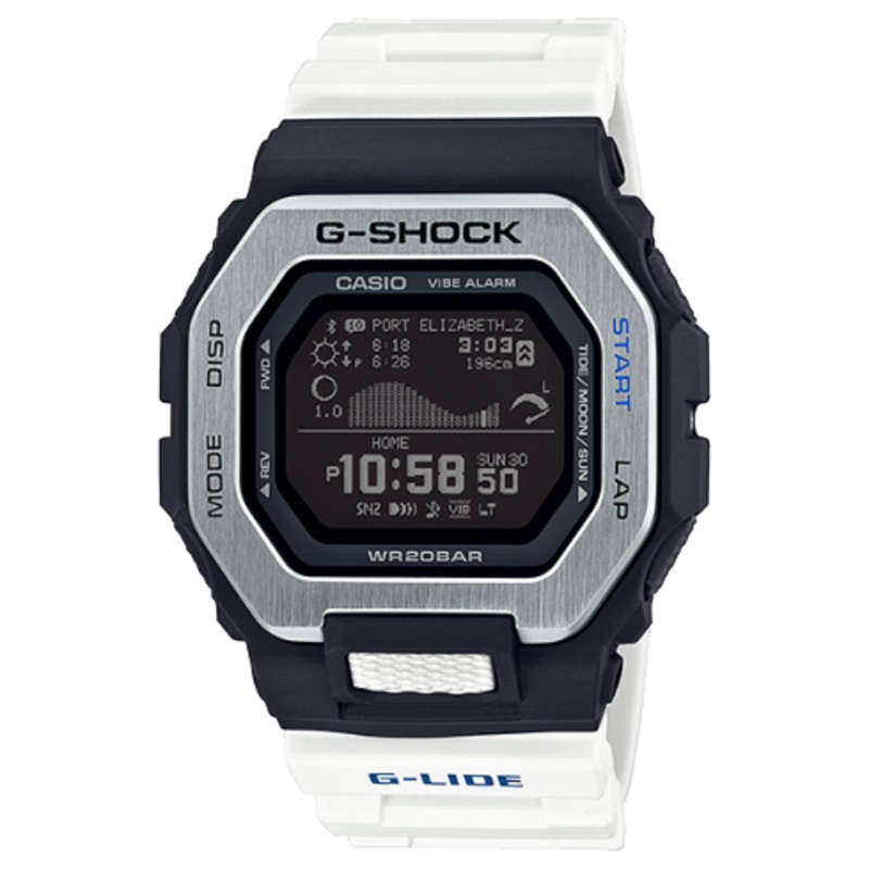 G-Shock G-Lide Series Extreme White Band Sports Watch GBX100-7D