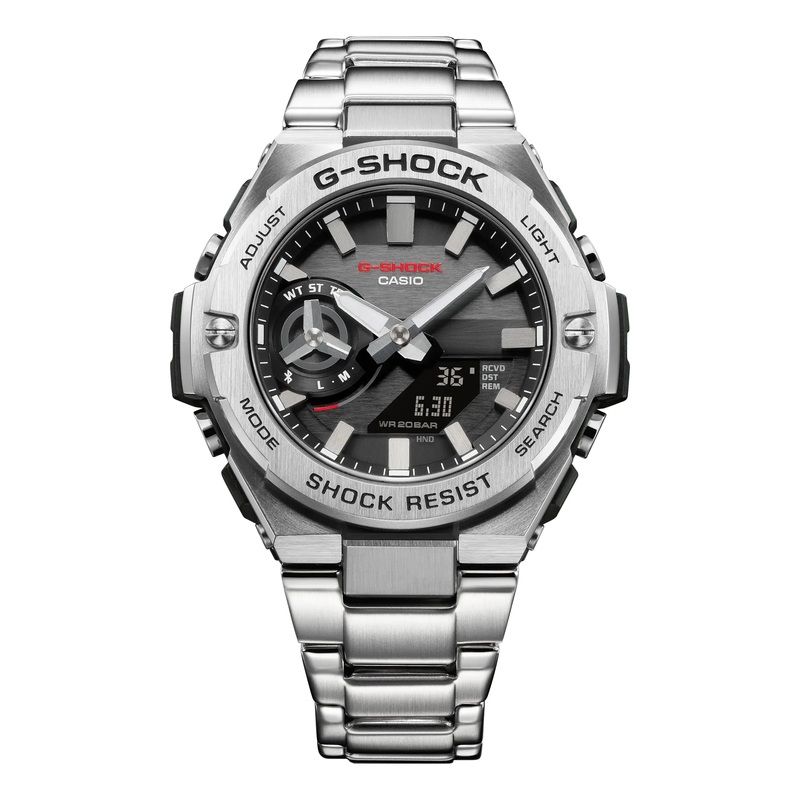 G-Shock Solar Stainless Steel Watch GSTB500D-1A
