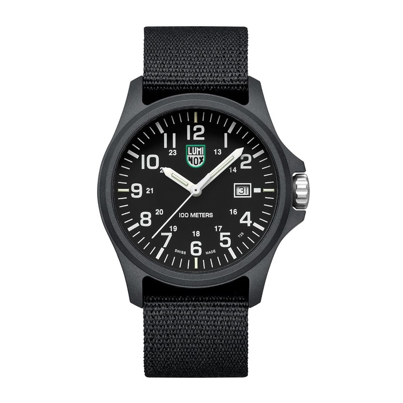 Luminox Patagonia Carbonox Black Dial Webbing Strap Watch X2.2401.NB
