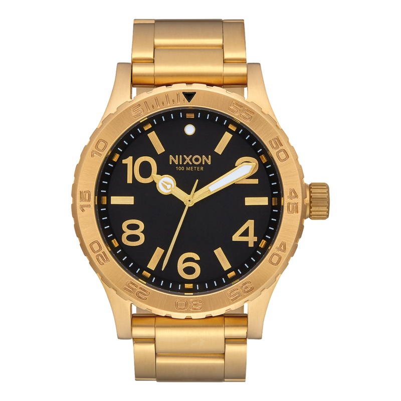 Nixon Gold and Black 46 MM Watch A916-510