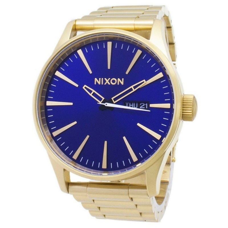 Nixon Sentry Ss A356-2735-00 Analog Quartz Mens Watch
