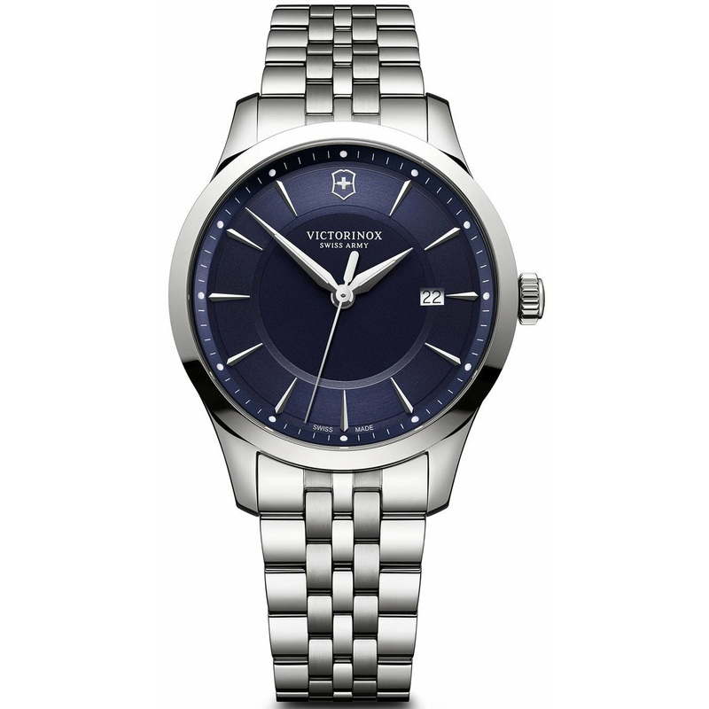 Victorinox Alliance Blue Dial Stainless Steel 241802 Mens Watch