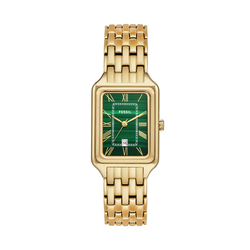 Fossil Raquel Gold-Tone Stainless Steel Date Watch ES5341