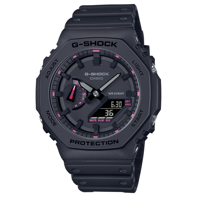 G-Shock Analog Digital DUO Black Resin Band Watch GA2100P-1A