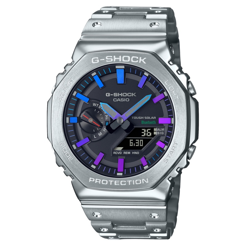 G-Shock Full Metal DUO Polychromatic Black Dial Watch GMB2100PC-1A