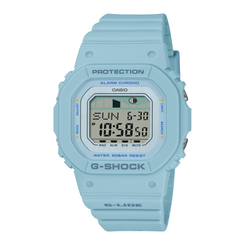 G-Shock G-LIDE White Resin Band Watch GLXS5600-2D