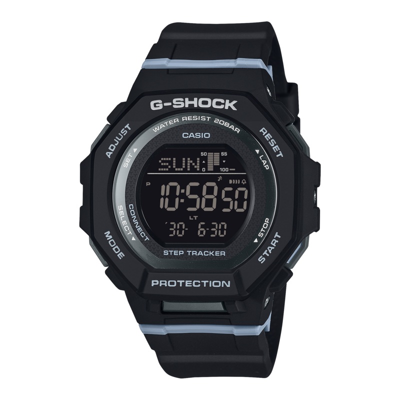 G-Shock G-Squad Black Resin Band Watch GMDB300-1D