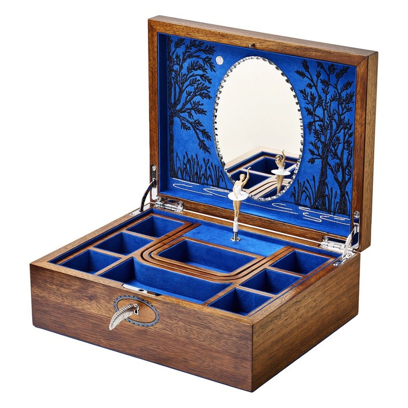 Wolf Ballet Musical Jewellery Box 190th anniversary limited edition "Swan Lake" 190106