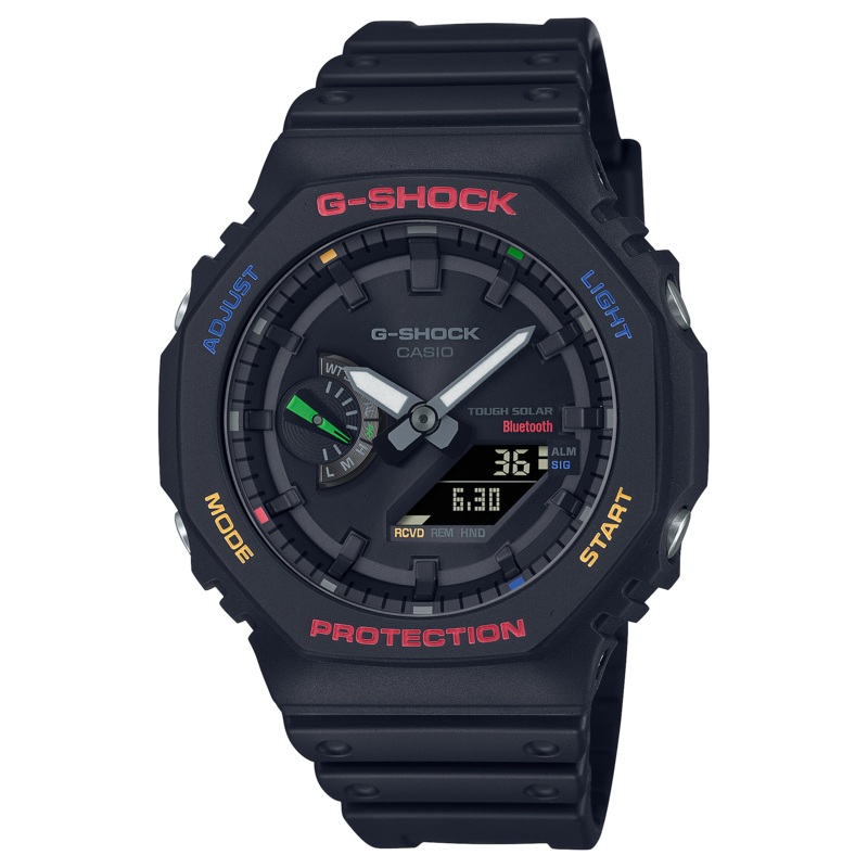 G-Shock Analog Digital DUO Black Resin Band Watch GAB2100FC-1A